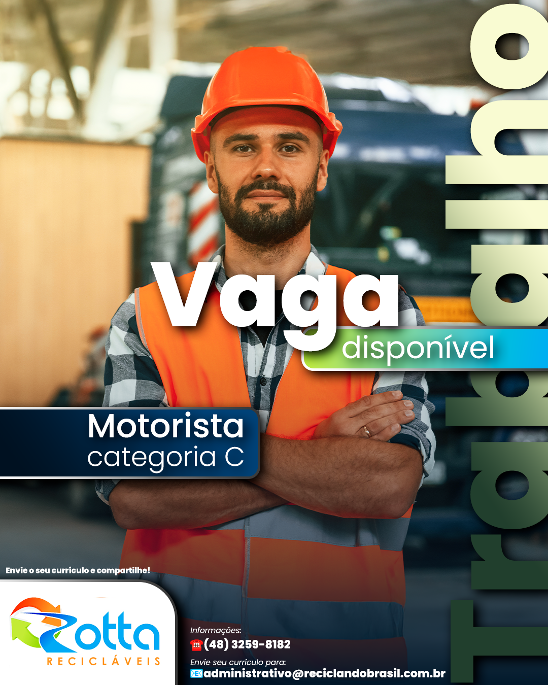 Vaga Motorista Categoria C